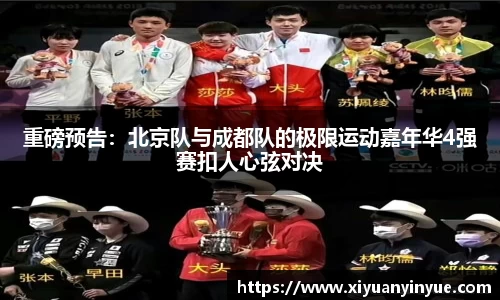 重磅预告：北京队与成都队的极限运动嘉年华4强赛扣人心弦对决